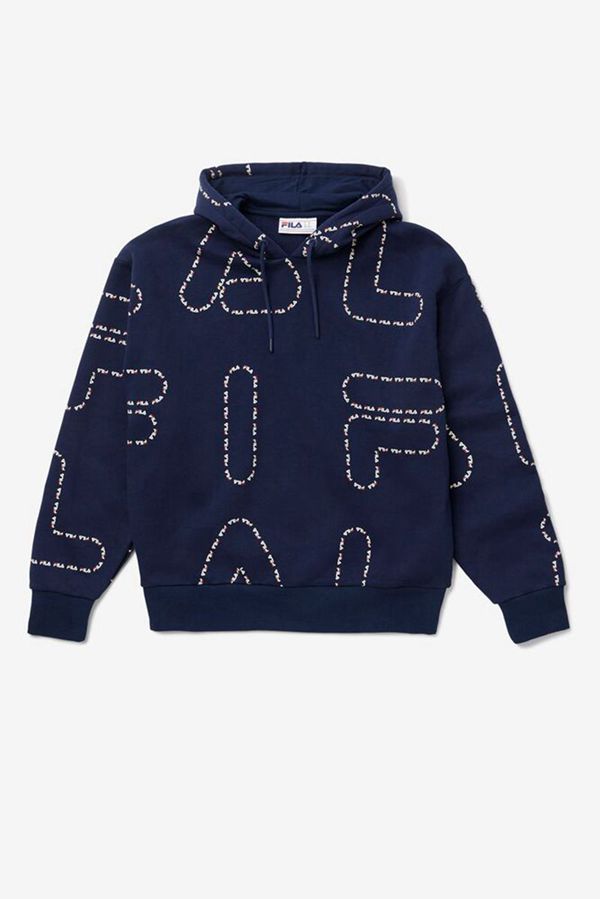 Fila Mikiny Panske Námornícka Modrá / Námornícka Modrá - Bedpred Pullover Vypredaj - Slovakia 48903-